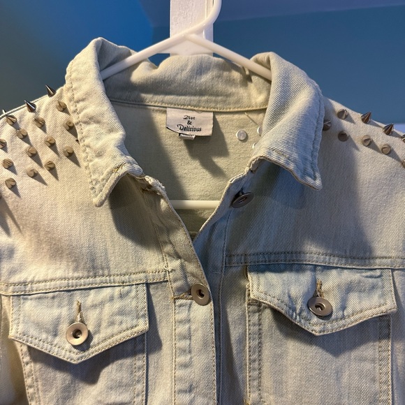 Studded Jean Jacket - Picture 2 of 2